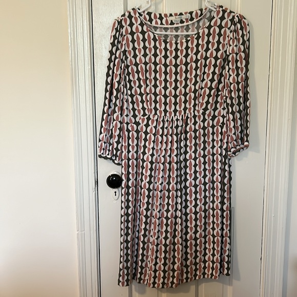 Boden shift dress Sz 8L - Picture 10 of 12